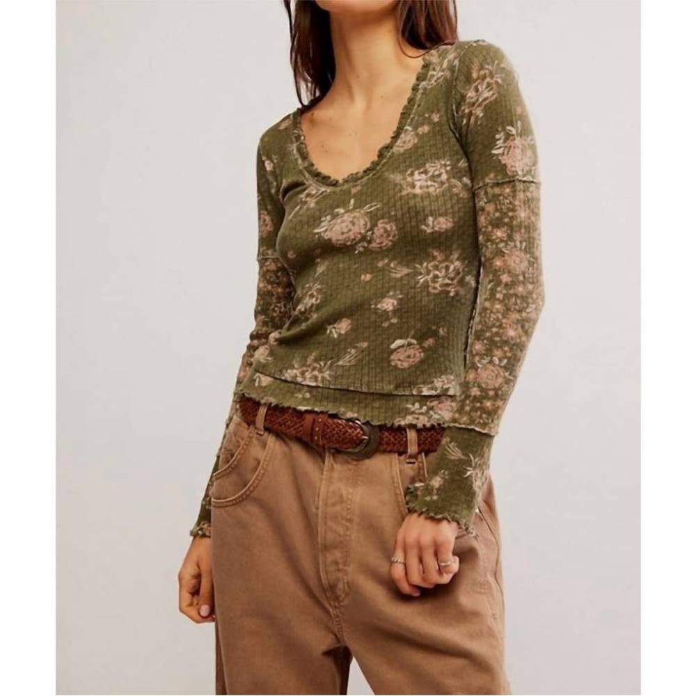 6031. We The Free Clover Printed Thermal